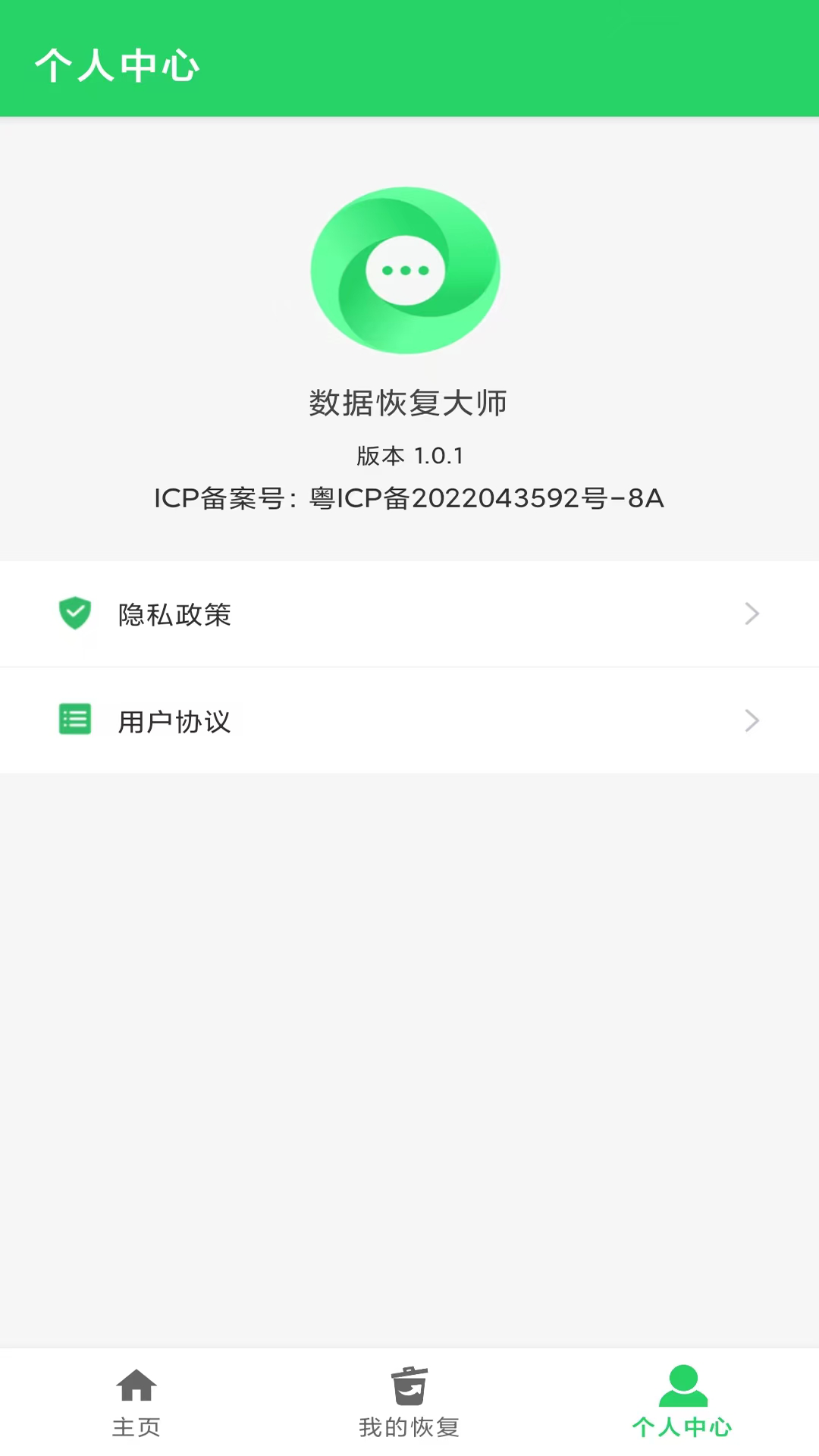数据恢复大师截图