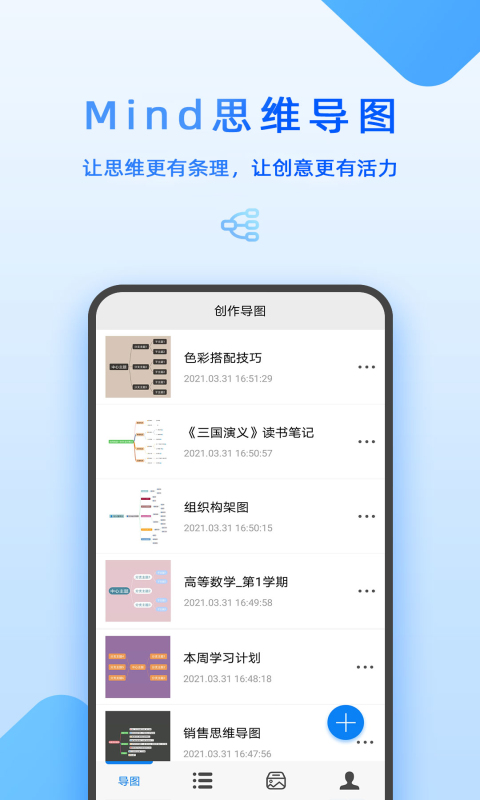 Mind思维导图截图