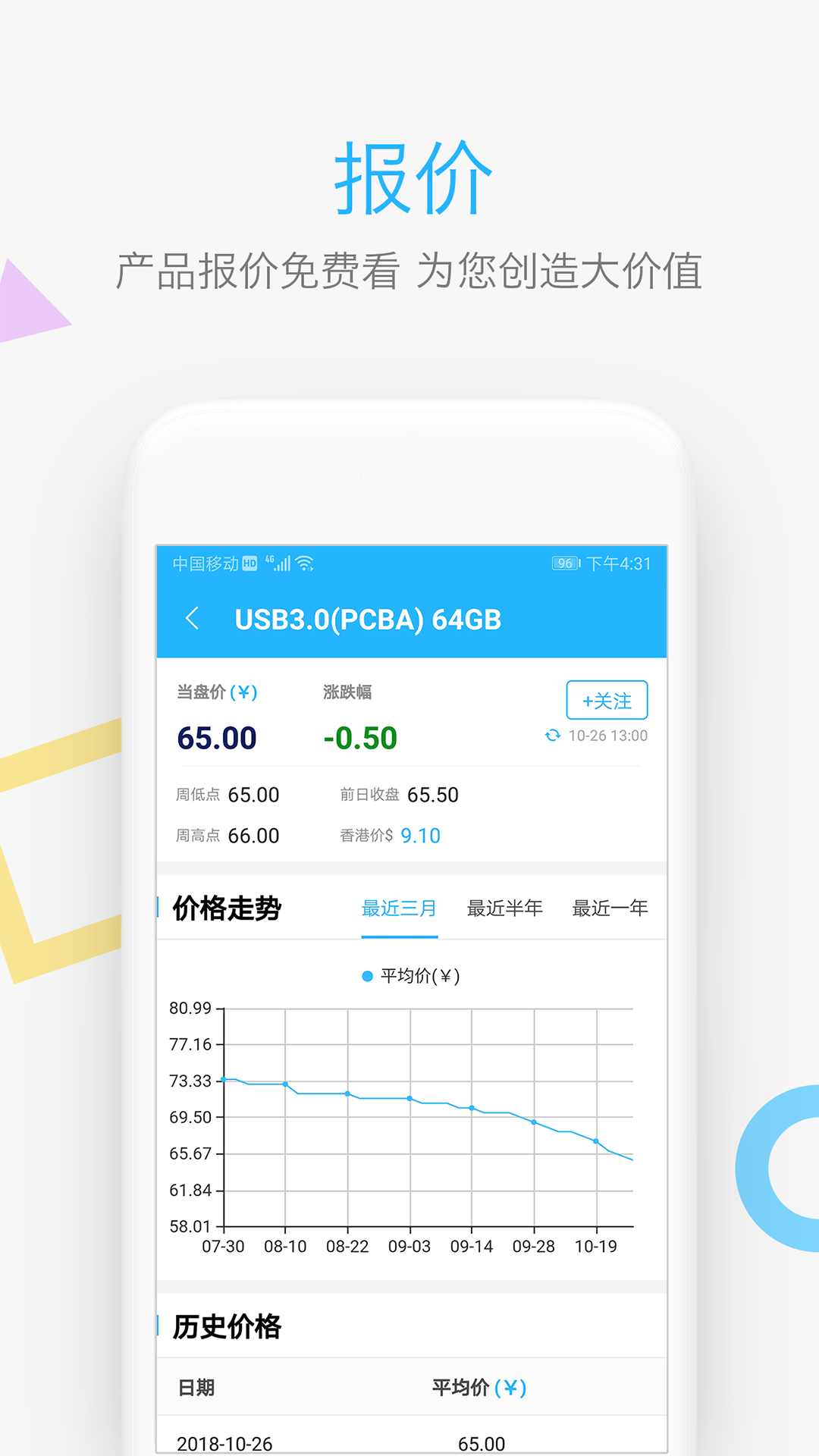 闪存市场截图