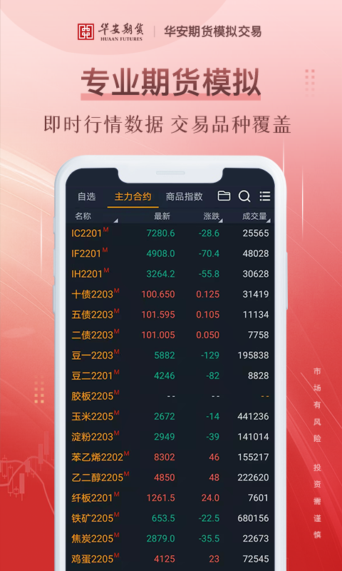 期货模拟截图