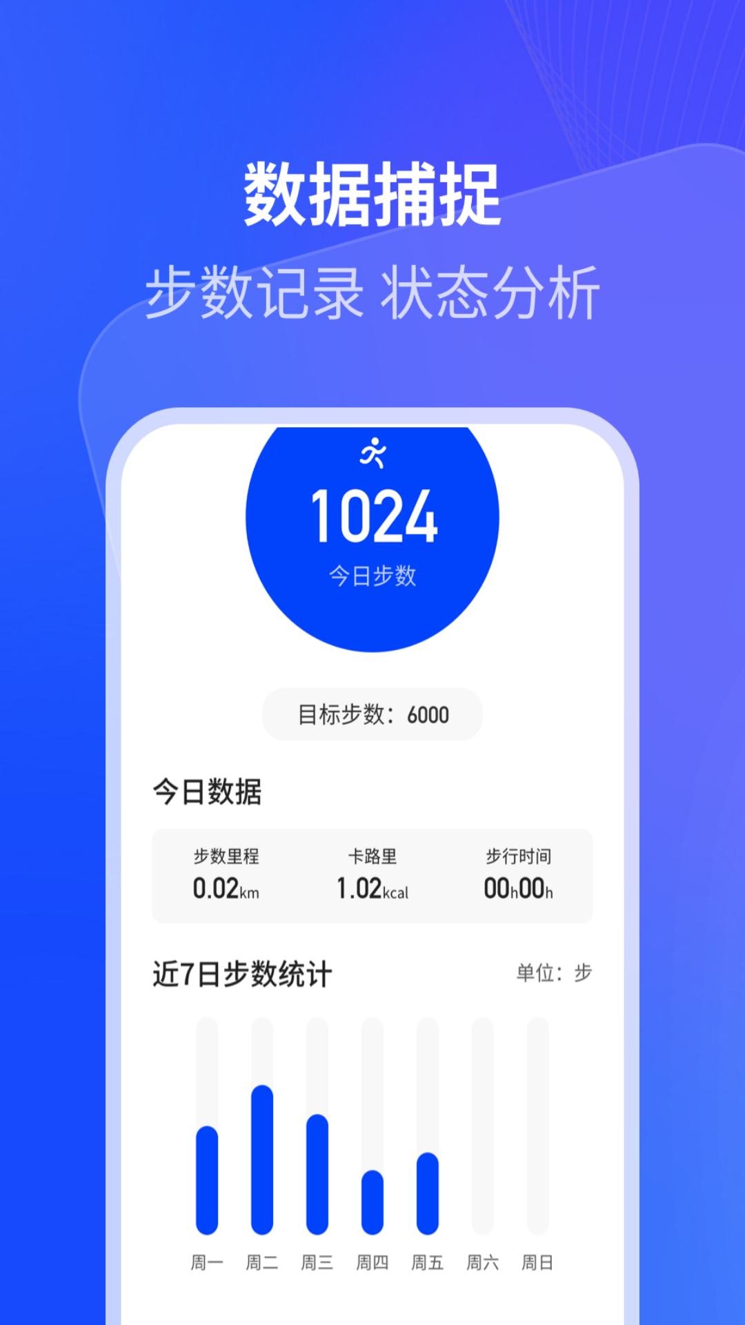 樱花计步截图