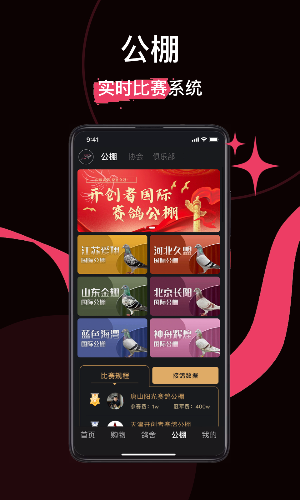鸽报截图